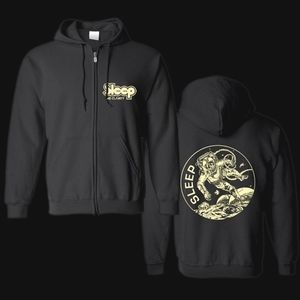 SLEEP (Band) Zip-Up "Clarity Astronaut" Hoodie
